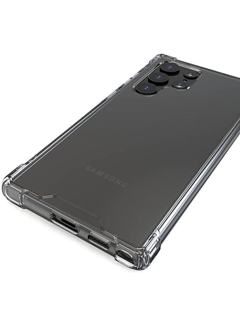 GOLDEN MASK - GOLDEN MASK For Samsung Galaxy S22 Ultra Inch Atouchbo Back Cover Fully Cover Protect Camera- Clear - Image 1