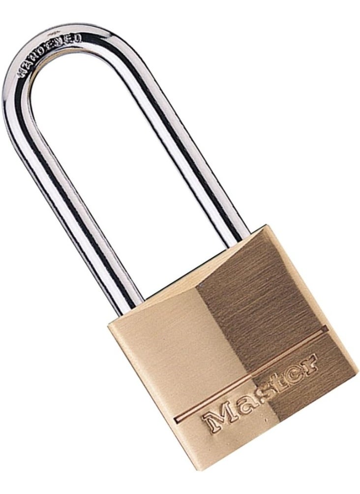 Master Lock Master Lock 140DLH Solid Brass Padlock, Bronze/Silver  - Image 1