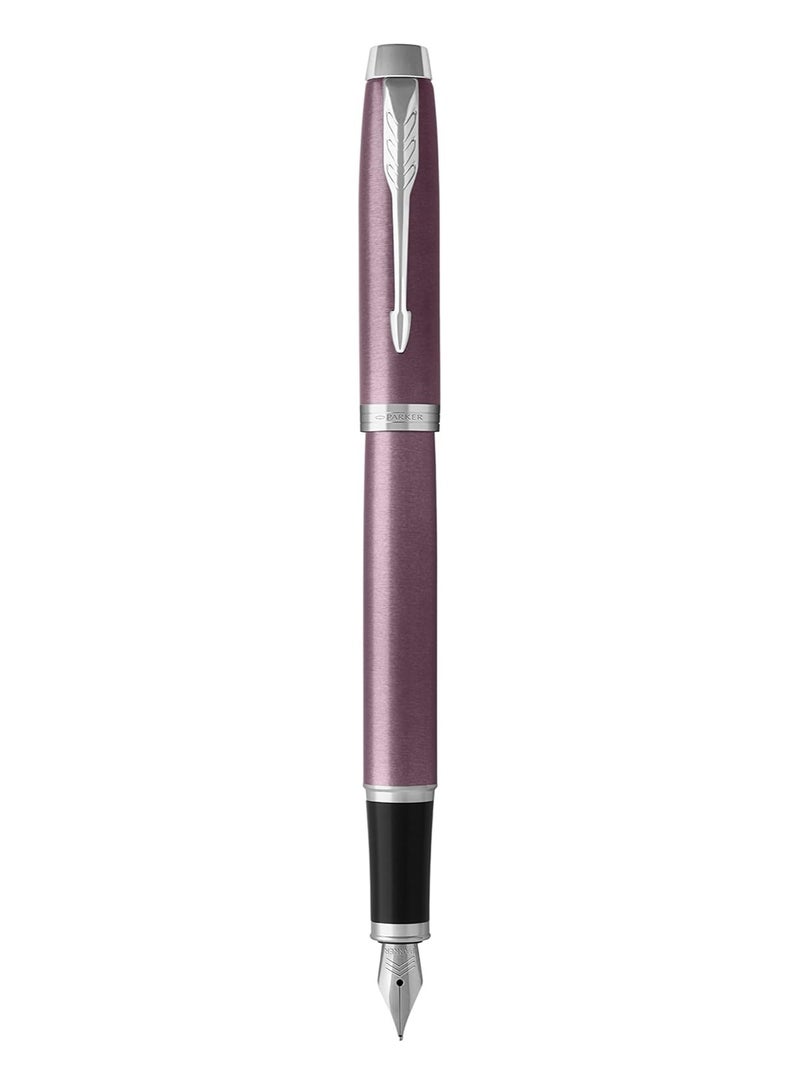 PARKER IM Fountain Pen, Light Purple, Medium Nib with Blue Ink Refill (1931633)| 8376 - Image 4