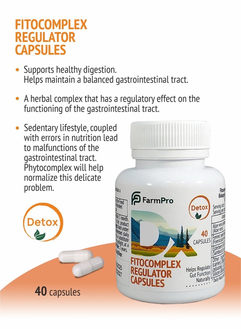 FarmPro Fitocomplex REGULATOR Capsules Biologically Active Food Supplement - Image 5