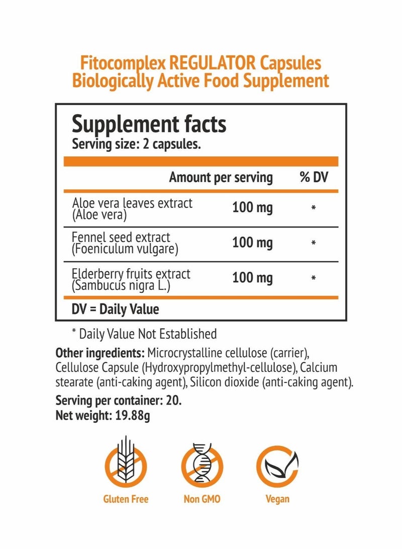 FarmPro Fitocomplex REGULATOR Capsules Biologically Active Food Supplement - Image 2