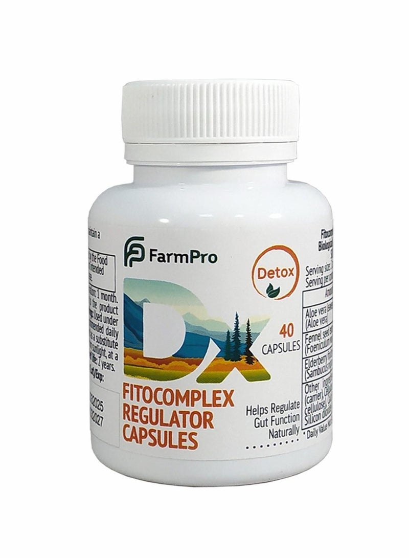 FarmPro Fitocomplex REGULATOR Capsules Biologically Active Food Supplement - Image 1
