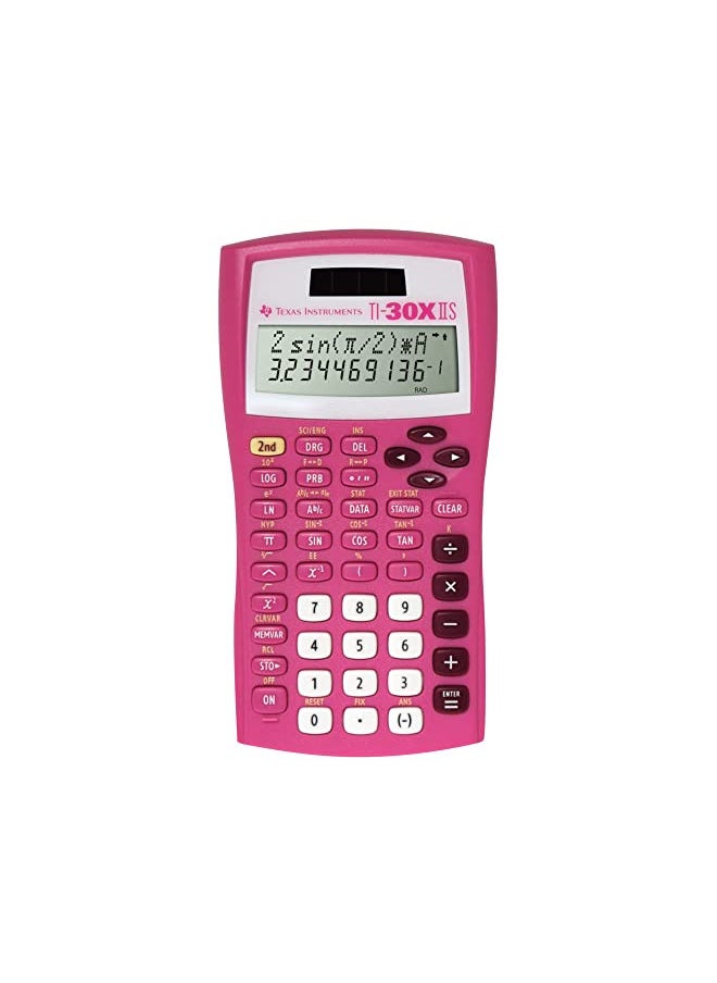 Texas Instruments TI-30X IIS 2-Line Scientific Calculator, Pink - pzsku/Z2C479480EF60D4353053Z/45/_/1731077704/23728502-e81e-47e1-b90a-ac07bb50c8c5