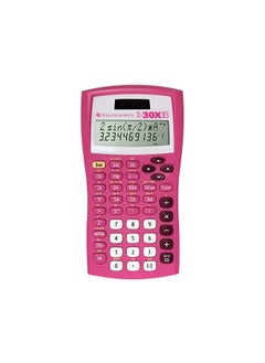 Texas Instruments TI-30X IIS 2-Line Scientific Calculator, Pink