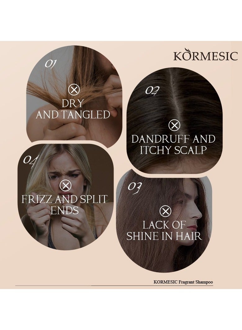 Kormesic Fragrance Shampoo 435ml - Aromatic & Cleansing - Image 4
