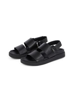 CALVIN KLEIN ADJUSTABLE LEATHER SANDALS  - Image 4