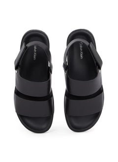 CALVIN KLEIN ADJUSTABLE LEATHER SANDALS  - Image 5