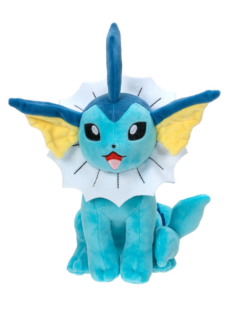 Pokemon Plush 8-Inches, Assorted 1 Piece (Style & Color May Vary) | Charmander, Bonsly, Fidough, Vaporeon & Pikachu | Collectible Plush Toy | Soft Toy | Gift for Kids and Adults - Image 3