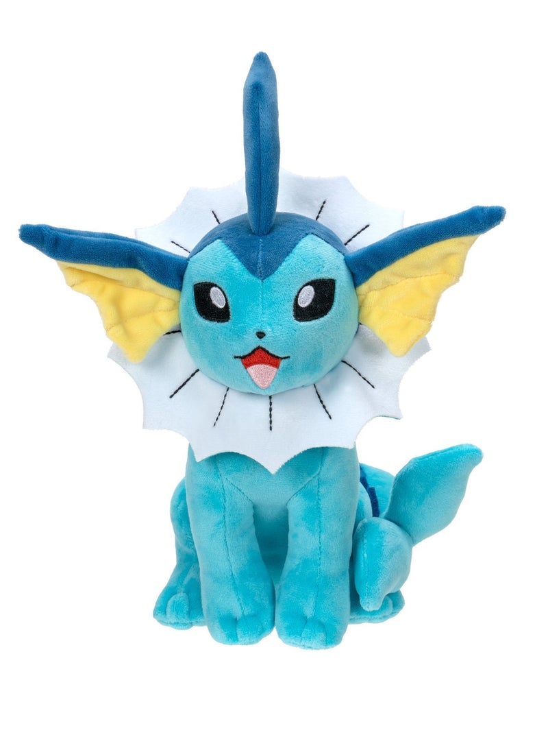 Pokemon Plush 8-Inches, Assorted 1 Piece (Style & Color May Vary) | Bonsly, Fidough & Vaporeon | Collectible Plush Toy | Soft Toy | Gift for Kids and Adults - Image 1
