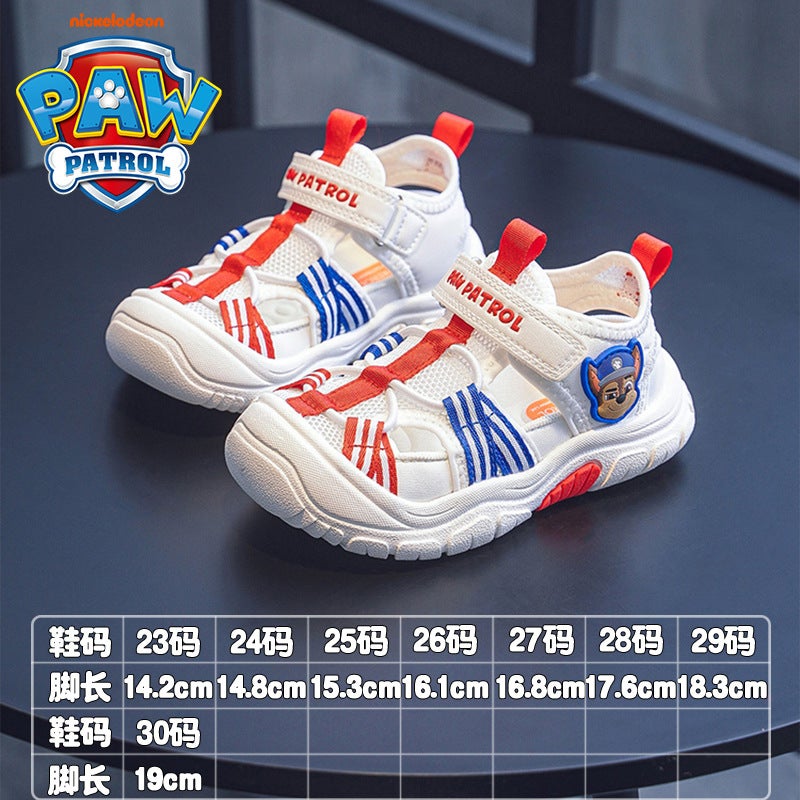 Wang Wang Team Children'S Shoes Boys Summer Sandals Children'S Non-Slip Beach Shoes Hollow Breathable Outdoor Sneaker - Image 1
