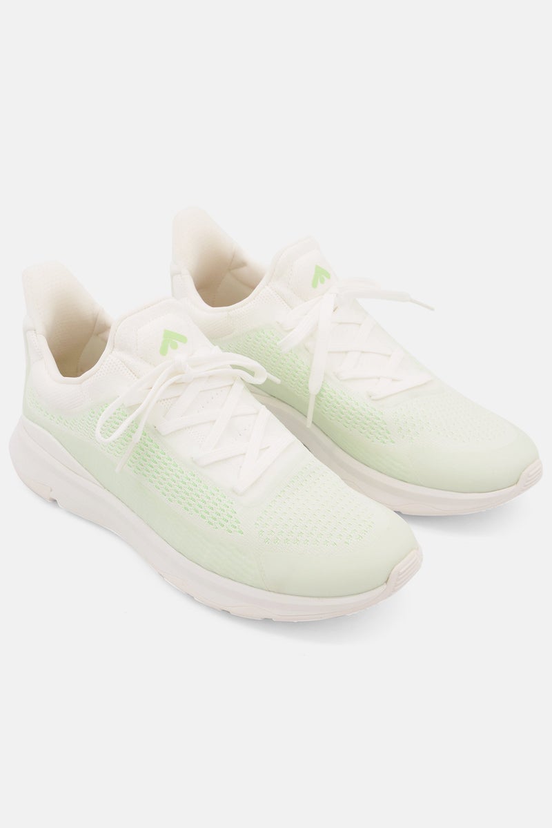 FitFlop أحذية رياضية نسائية فيتامين FFX جلو مزودة بأربطة، بيضاء - Image 1