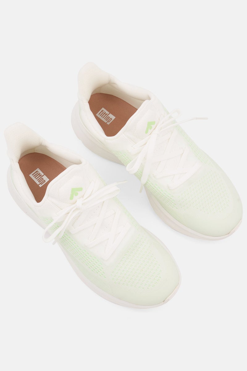 FitFlop أحذية رياضية نسائية فيتامين FFX جلو مزودة بأربطة، بيضاء - Image 2