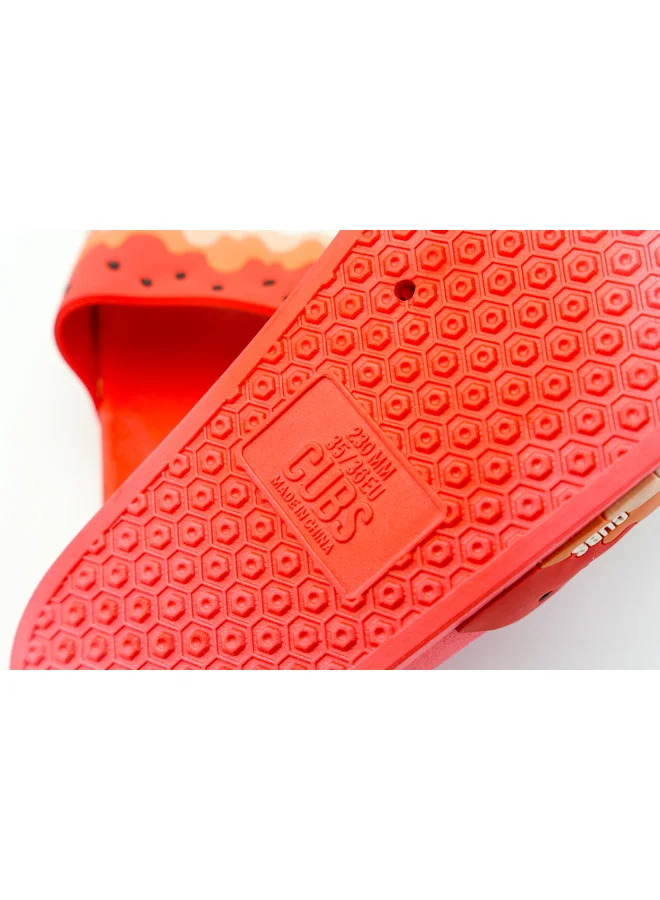 CUBS Fun and comfy slides for kids by Cubs! Lightweight, eco-friendly PVC, easy to wash, and anti-slip soles for safe everyday wear.