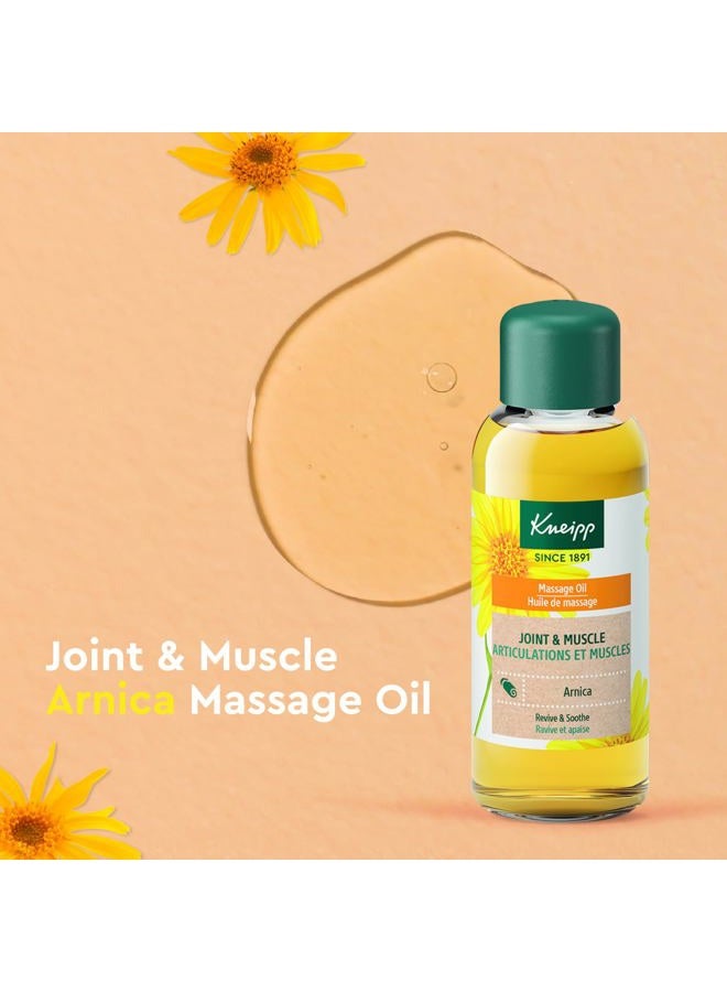 Kneipp Joint & Muscle Arnica Massage Oil - 3.4 fl oz - Good for Achy Joints & Sore Muscles - Vegan - Image 2