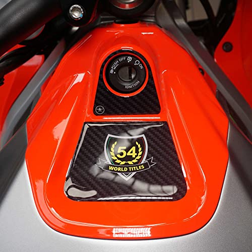labelbike 3D Sticker Motorbike Ignition Key Area Decoration and Protection in Resin Compatible with Aprilia RS 660 20202023 and Tuono 660 20202025 Carbon Color - Image 1
