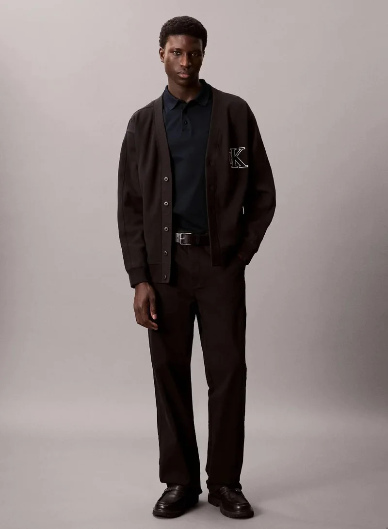 Calvin Klein Dark Sapphire Pima Cotton Polo Shirt for Men | Best Price UAE