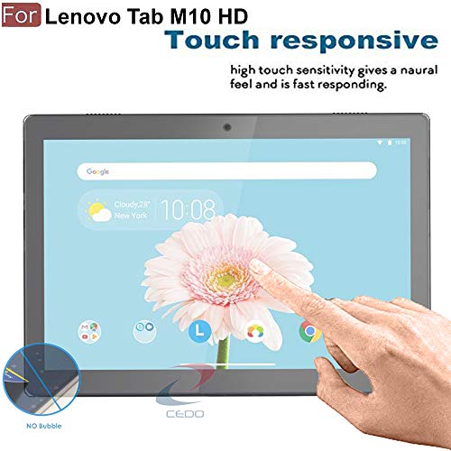 CEDO Lenovo Tab M10 HD (10.1 inch) Tempered Glass | Screen Protector Clear Tempered Glass for Lenovo Tab M10 HD (10.1inch) TB-X505F/L - Image 5