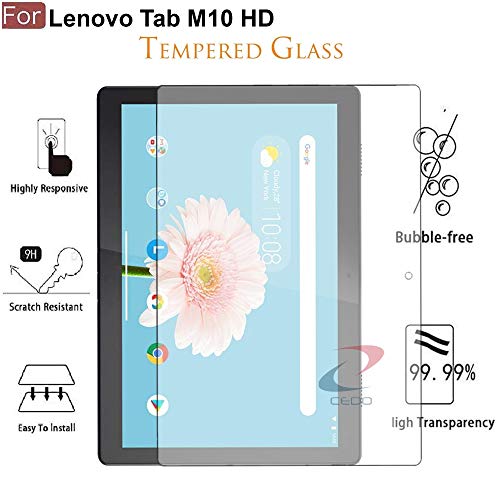 CEDO Lenovo Tab M10 HD (10.1 inch) Tempered Glass | Screen Protector Clear Tempered Glass for Lenovo Tab M10 HD (10.1inch) TB-X505F/L - Image 3