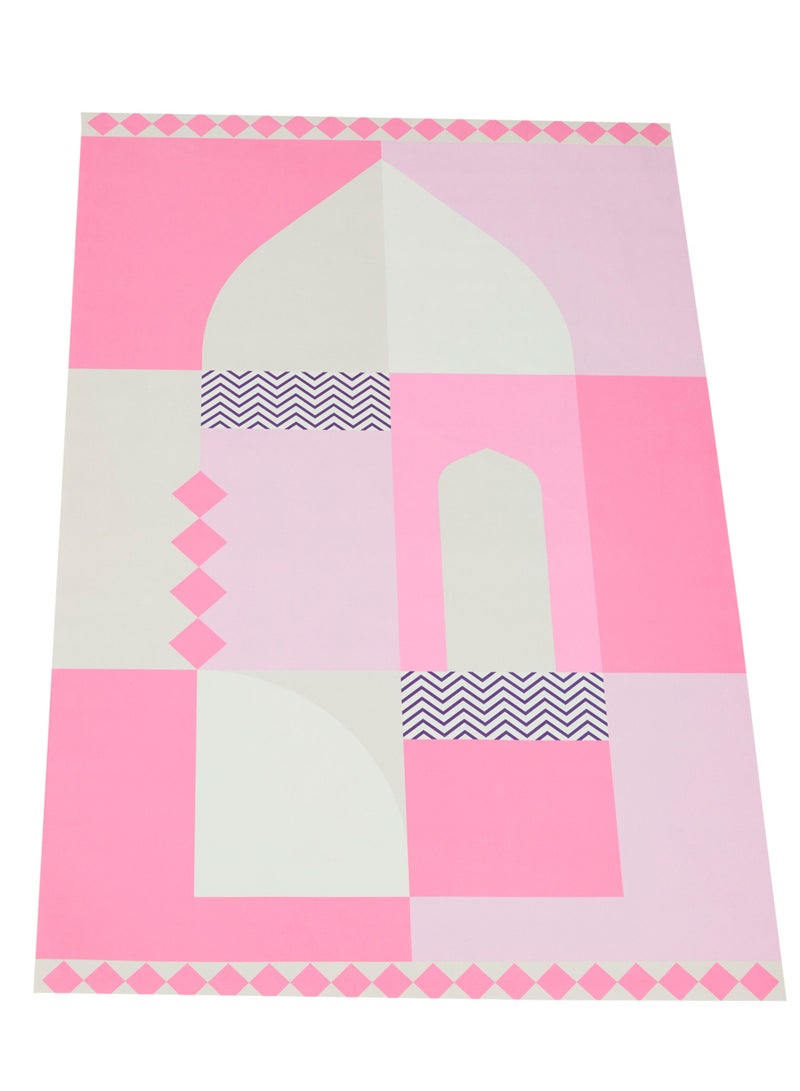 Sabr 'Al Ula' Compact Prayer Mat (pink) - Image 5