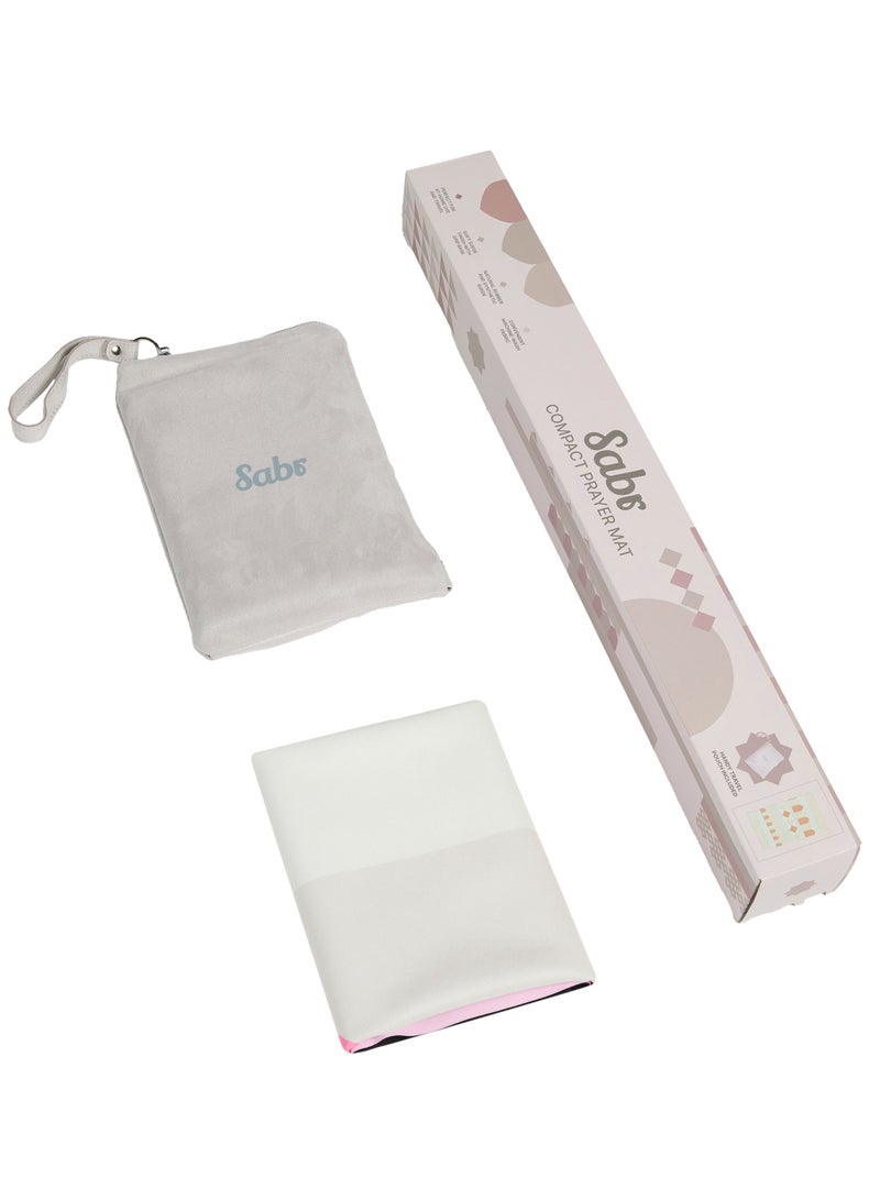 Sabr 'Al Ula' Compact Prayer Mat (pink) - Image 4