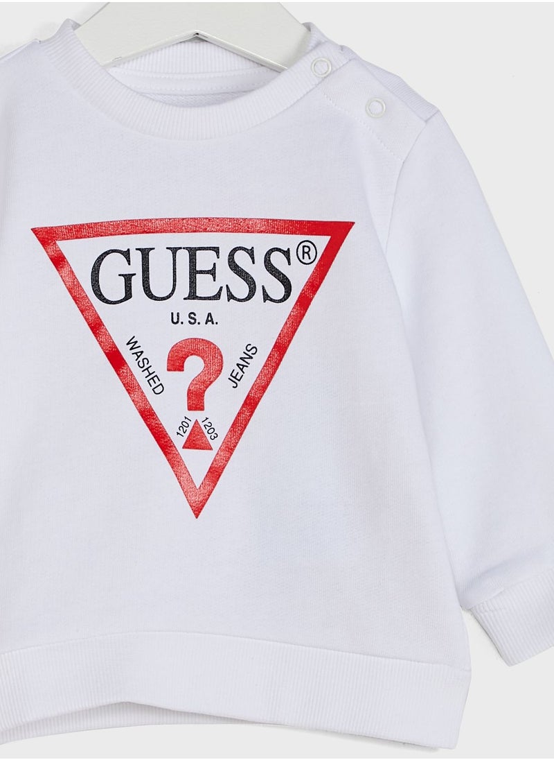 GUESS - Kids Logo Sweatshirt - Image 1