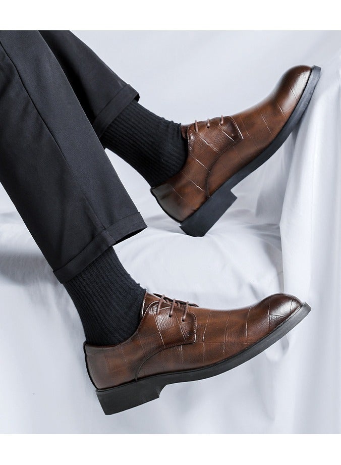 Warrior Versatile Retro Casual Leather Shoes  - Image 4