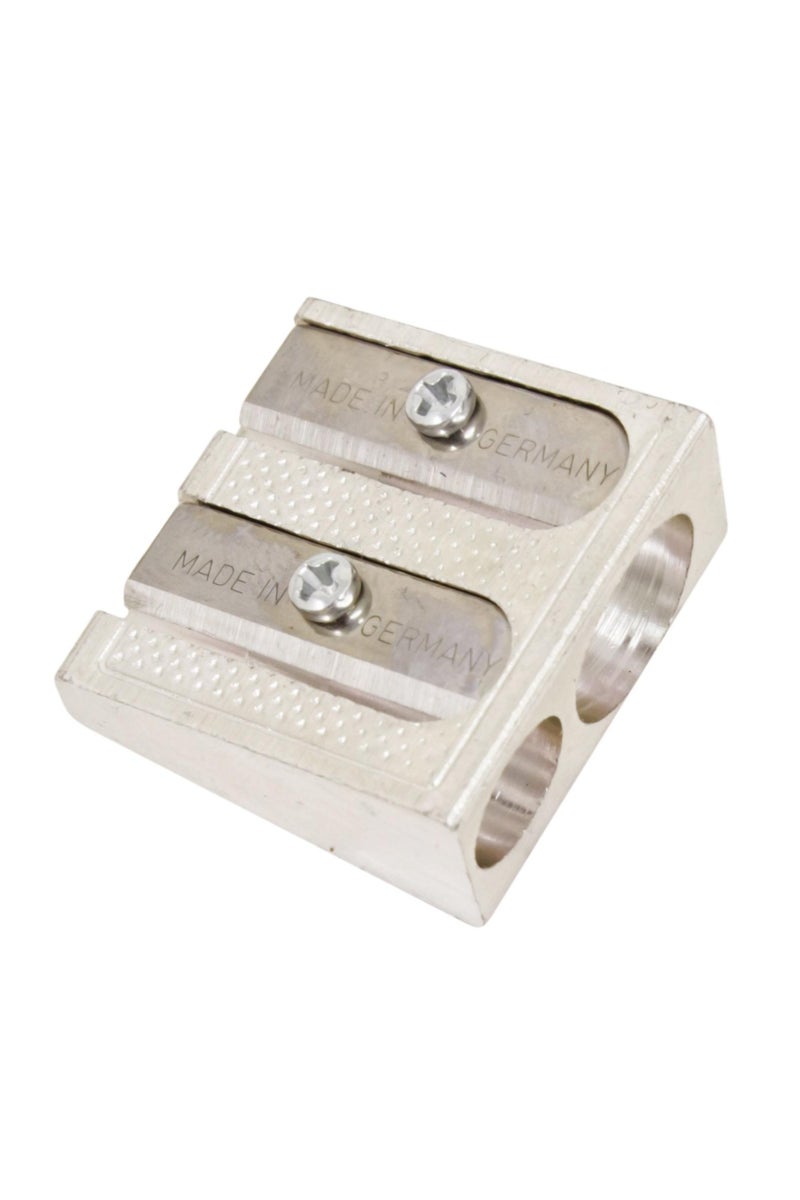 ROCO Pocket Sharpener 2 Holes Silver