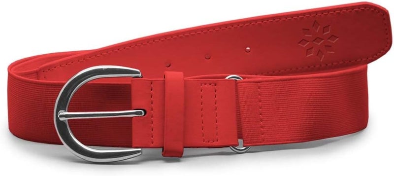 Girls' Perfect Softball Belt - Scarlet - M/L