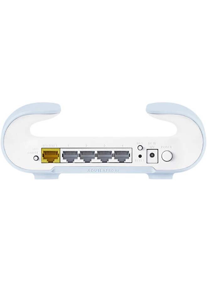 D-Link M30 AX3000 Wi-Fi 6 Smart Mesh Router, Dual-Band 2.4GHz (1200Mbps) & 5GHz (1800Mbps) Data Rate, 5x Internal Dual Band Antennas, Anti-spoofing Checking, White/Blue | M30 White/Blue - Image 4