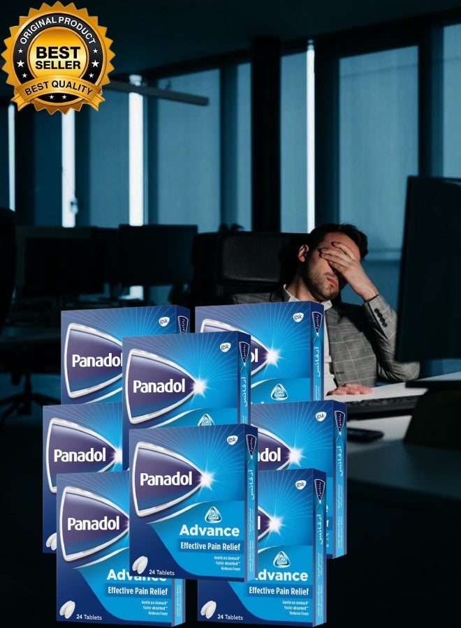 Panadol 8 Pieces Panadol Advance 24 Tablets - Image 2