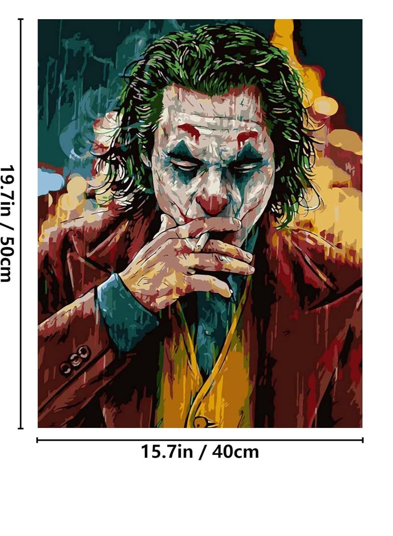 Excefore Paint by Numbers Kids Adults Children Beginner, DIY Painting by Number on Canvas Oil Painting Colour with Brushes and Acrylic Pigment 40 x 50cm Paintings Kits for Home Decorations Gifts - Image 5