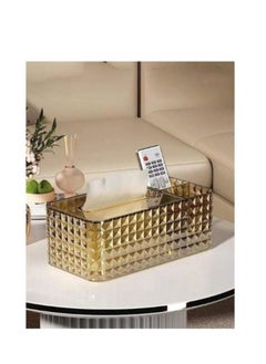 Generic Box Artificial Paper Rack Holder Home Decor Clear  - Image 3
