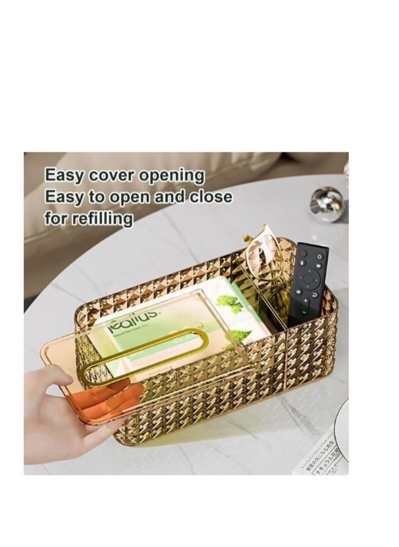 Generic - Box Artificial Paper Rack Holder Home Decor Clear - Image 1