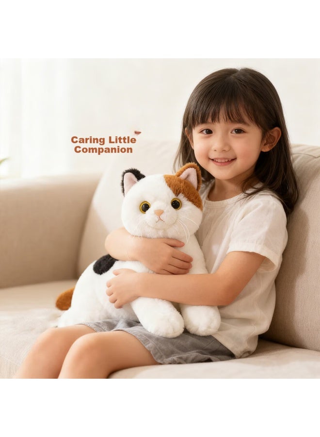 Weltston Plush Toy Cat Comfort Doll Pillow Birthday Gift Calico Cat Doll 50cm - Image 2