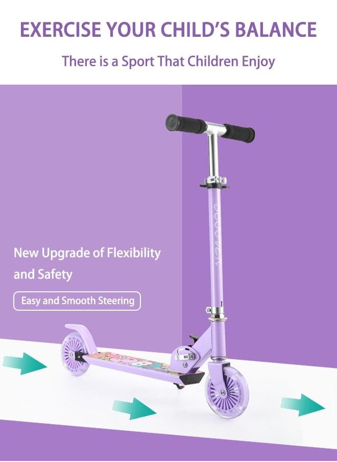 YelaJoy - A Kick Scooter for Kids – Foldable,Lightweight, Adjustable Height Handlebars, for Riders 5 Years and up, and up to 110 lbs - Image 1
