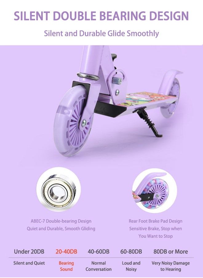 YelaJoy - A Kick Scooter for Kids – Foldable,Lightweight, Adjustable Height Handlebars, for Riders 5 Years and up, and up to 110 lbs - Image 1