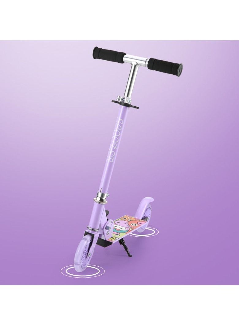 YelaJoy - A Kick Scooter for Kids – Foldable,Lightweight, Adjustable Height Handlebars, for Riders 5 Years and up, and up to 110 lbs - Image 1