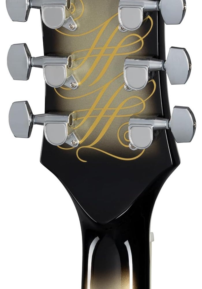 Epiphone Adam Jones Les Paul Custom Electric Guitar - Antique Silverburst - Image 5