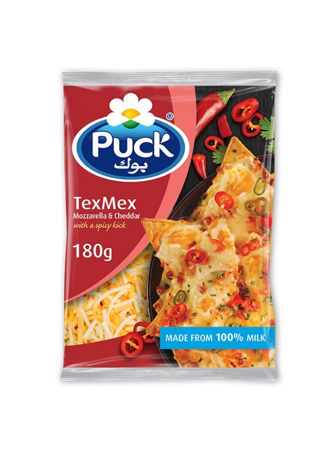 TexMex Mozzarella & Cheddar   Shredded  - 180g