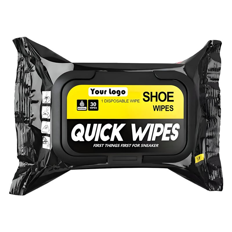 Versatile Cleaning Wipes - Effective Deep Cleaning for Shoes, Bags, and Purses, Eliminating Dust, Mud, Grime, with a Pack of 80 Durable Wipes (pack (240)) - Image 1