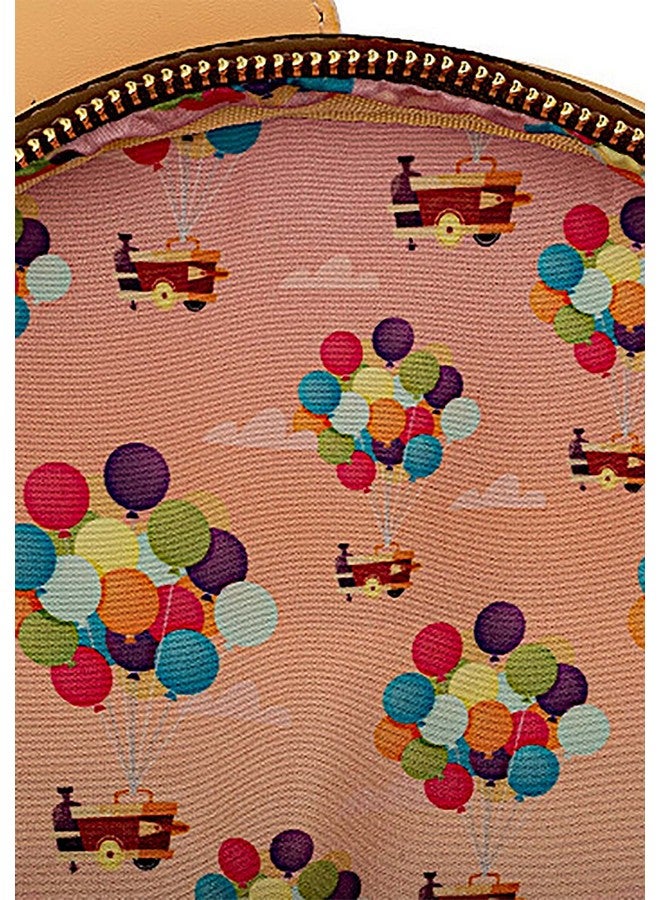 لاونج فلاي حقيبة كتف نسائية من Loungefly Disney Pixar Up Working Buddies بحزام مزدوج، مقاس واحد - Image 3