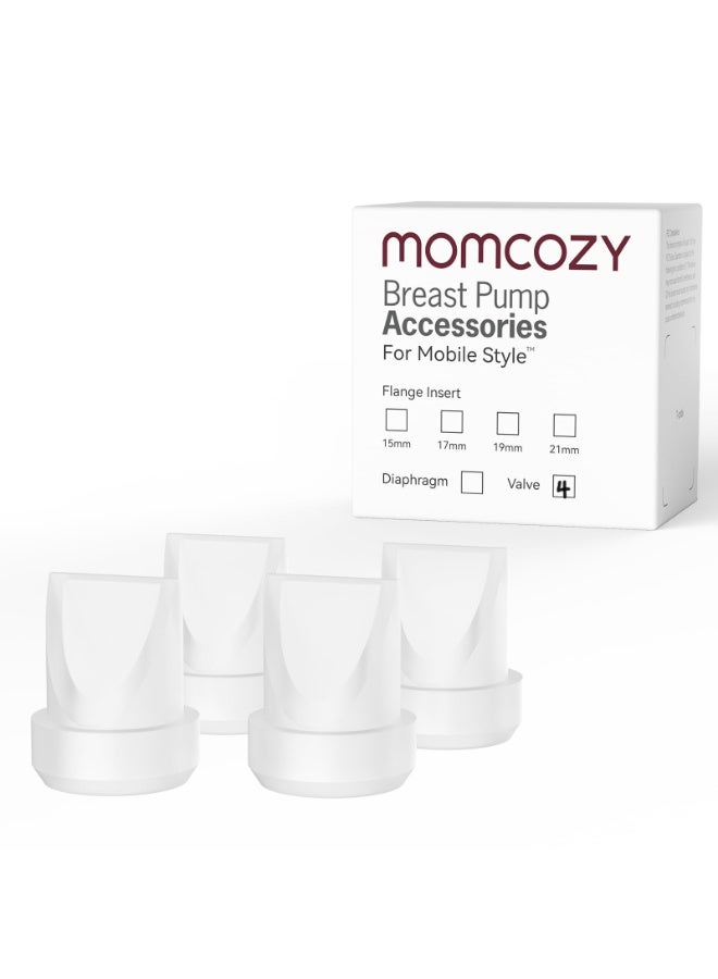 Momcozy ستايل موبايل | صمامات M6، ملحقات استبدال مضخة الثدي الأصلية ستايل موبايل | M6 - Image 1