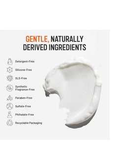 Hairstory Hairstory New Wash Rich, Ultra-Moisturizing Cleansing Cream for Dry & Thick Hair, Shampoo & Conditioner Alternative, Restores Softness & Shine, 8oz  - Image 2