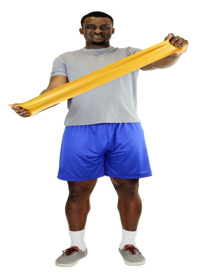 Cando 1211785 Low Powder Exercise Band Roll, 6 yd Length, Gold-XXX-Heavy - Image 3