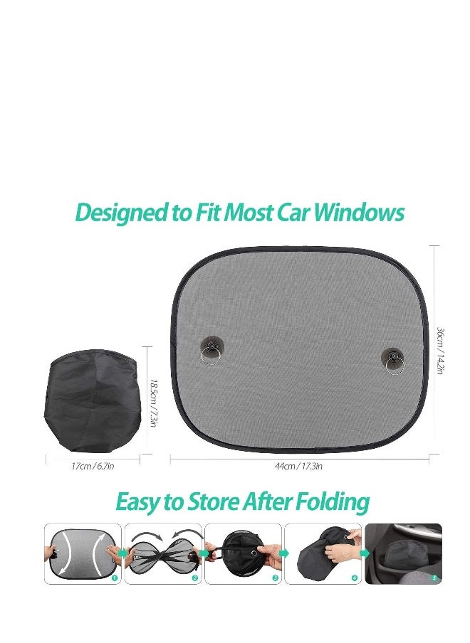 Generic - Car Window Shades for Baby, Car Sun Shades for Side and Rear Window, Car Visor Side Window Sun Shade Cover Blocking UV Rays, Best for Baby, Kids and Pets Protection - Image 1