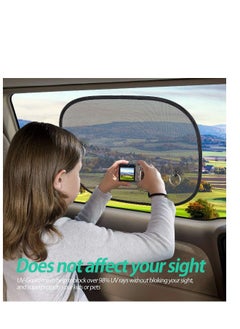 Car Window Shades for Baby, Car Sun Shades for Side and Rear Window, Car Visor Side Window Sun Shade Cover Blocking UV Rays, Best for Baby, Kids and Pets Protection