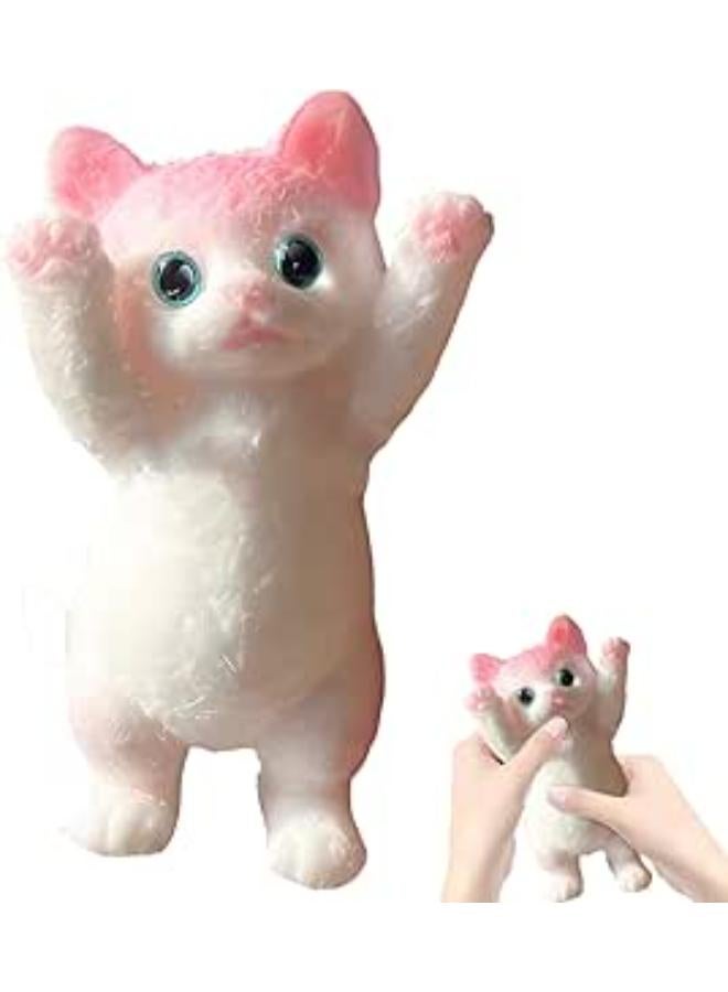 قطة إسفنجية قطة إسفنجية قطة إسفنجية كبيرة قطة إسفنجية لعبة ضغط قطة قطط إسفنجية ناعمة لعبة ضغط قطة لعبة مضادة للتوتر للقطط لعبة قطط لتخفيف التوتر