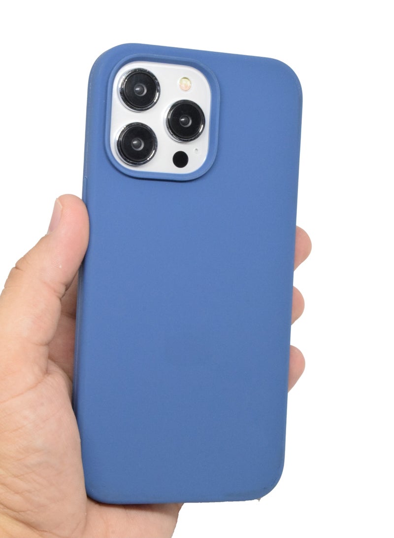 BORTONY iPhone 14 Pro Max Case Liquid Silicone Anti Scratch Anti Fingerprint Soft Silky Touch Shockproof Protective Cover for Apple iPhone 14 Pro Max  - Image 4
