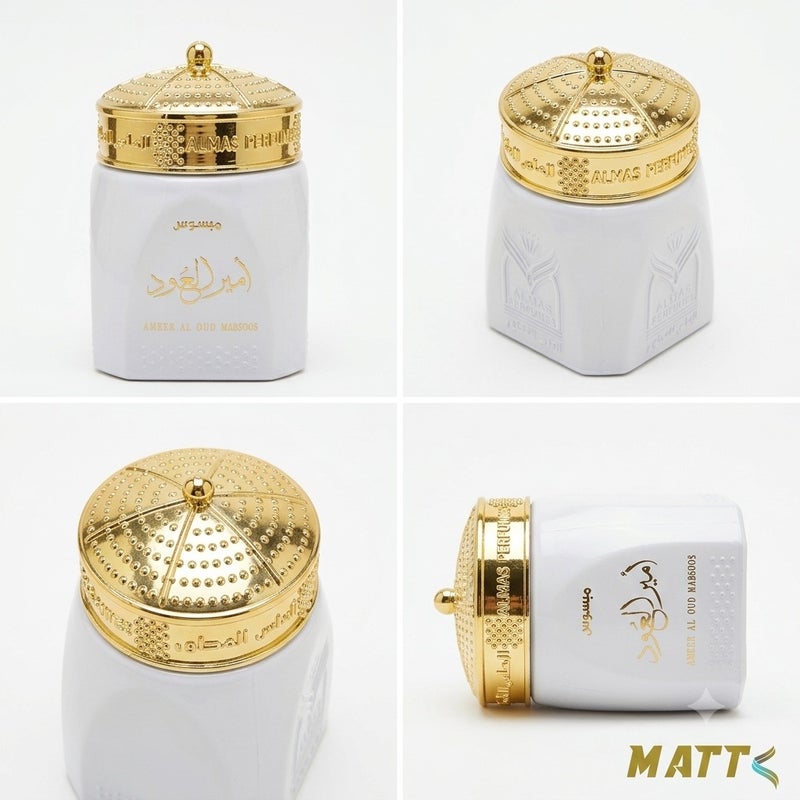 MATT UAE Ameer Al Oud Mabsoos – Bakhour Incense by Almas Perfumes - Image 2