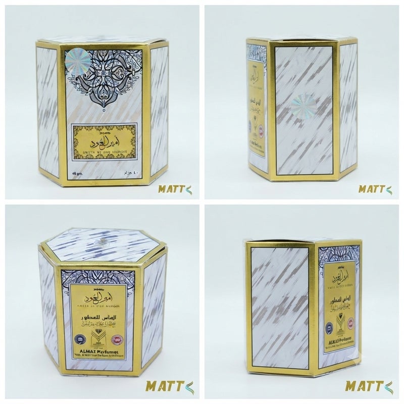 MATT UAE Ameer Al Oud Mabsoos – Bakhour Incense by Almas Perfumes - Image 1